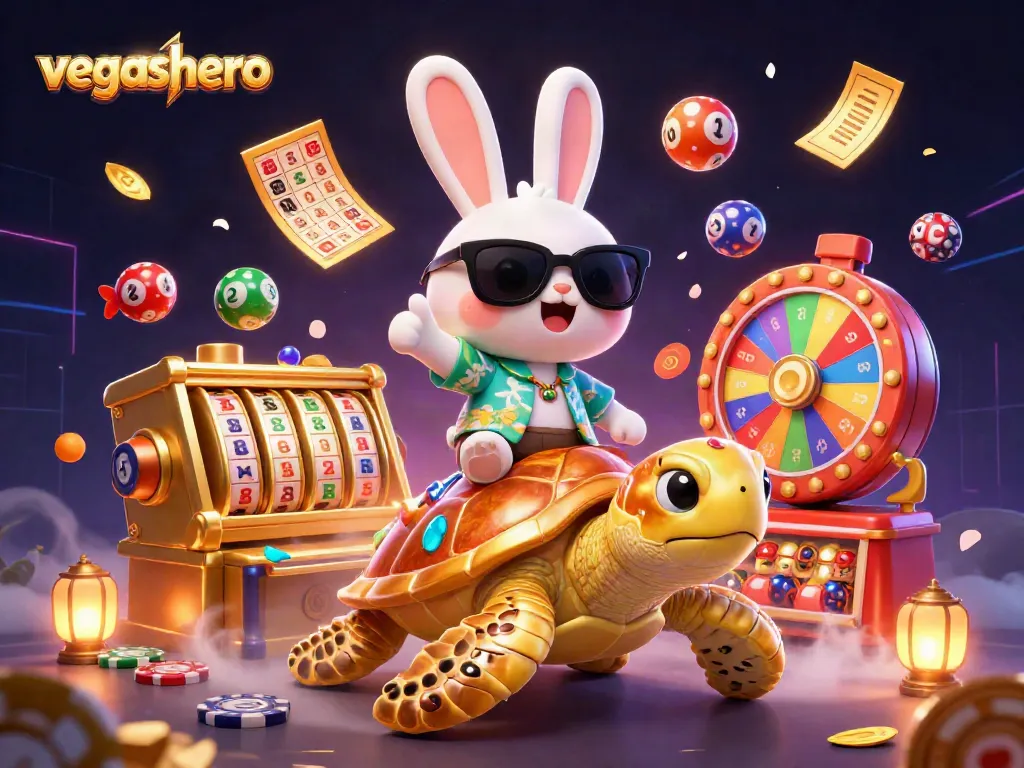Experience lively excitement at vegashero casino with playful characters and dynamic slot machines.